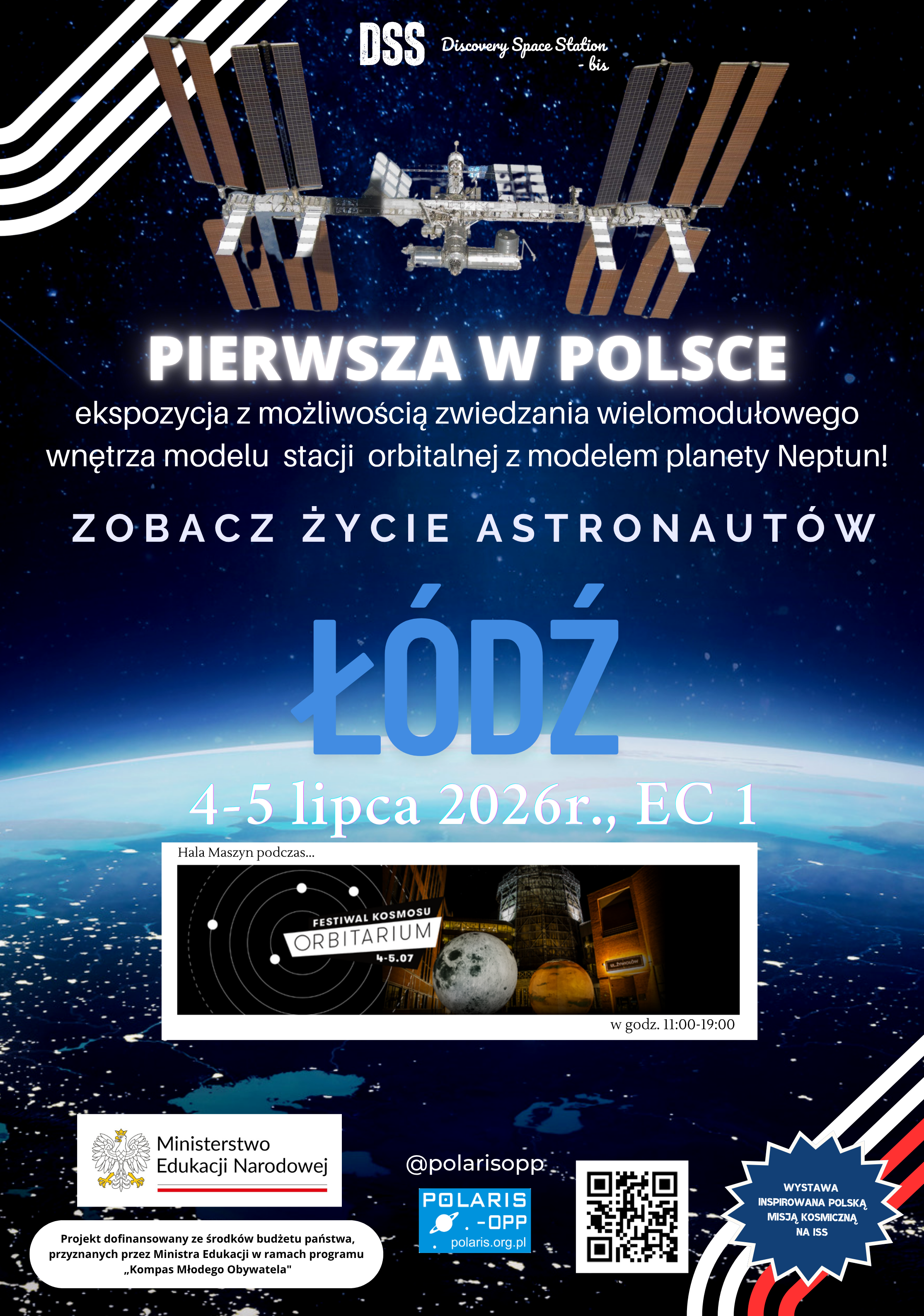 Partner goszczący Festiwalu Kosmosu ORBITARIUM – POLARIS OPP