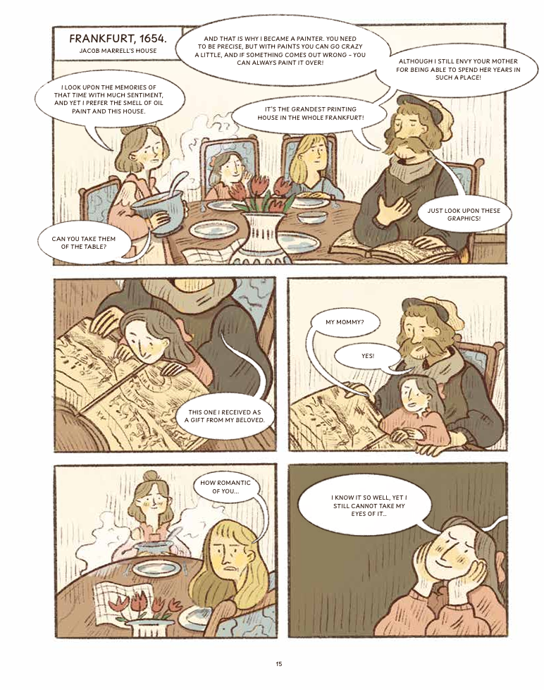 A Woman and Her Butterflies - comic page 2