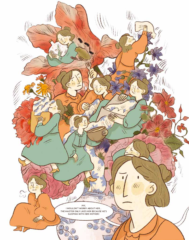 A Woman and Her Butterflies - comic page 3