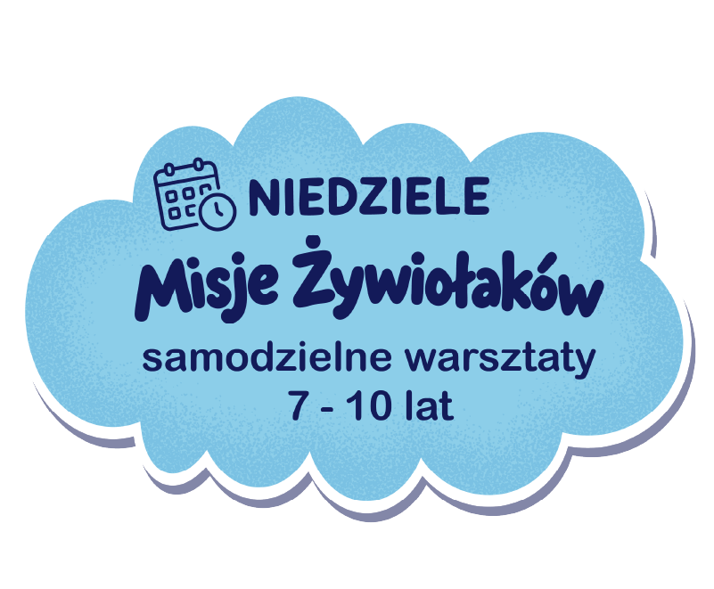 Misje Żywiołaków – warsztaty dla dzieci 7–10 lat