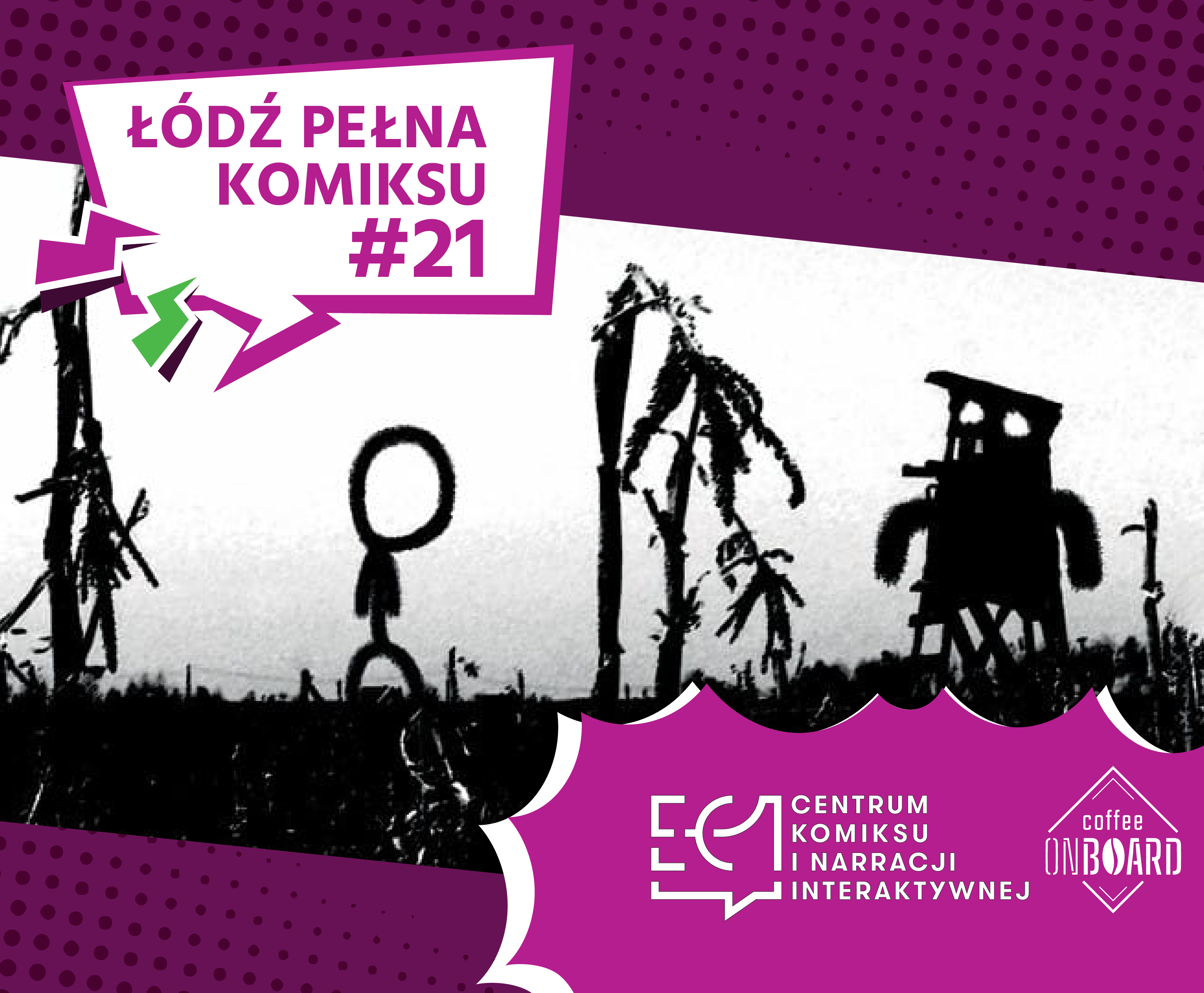 Łódź Pełna Komiksu #21. Dążąc do minimum, czyli przegląd polskiego komiksu minimalistycznego