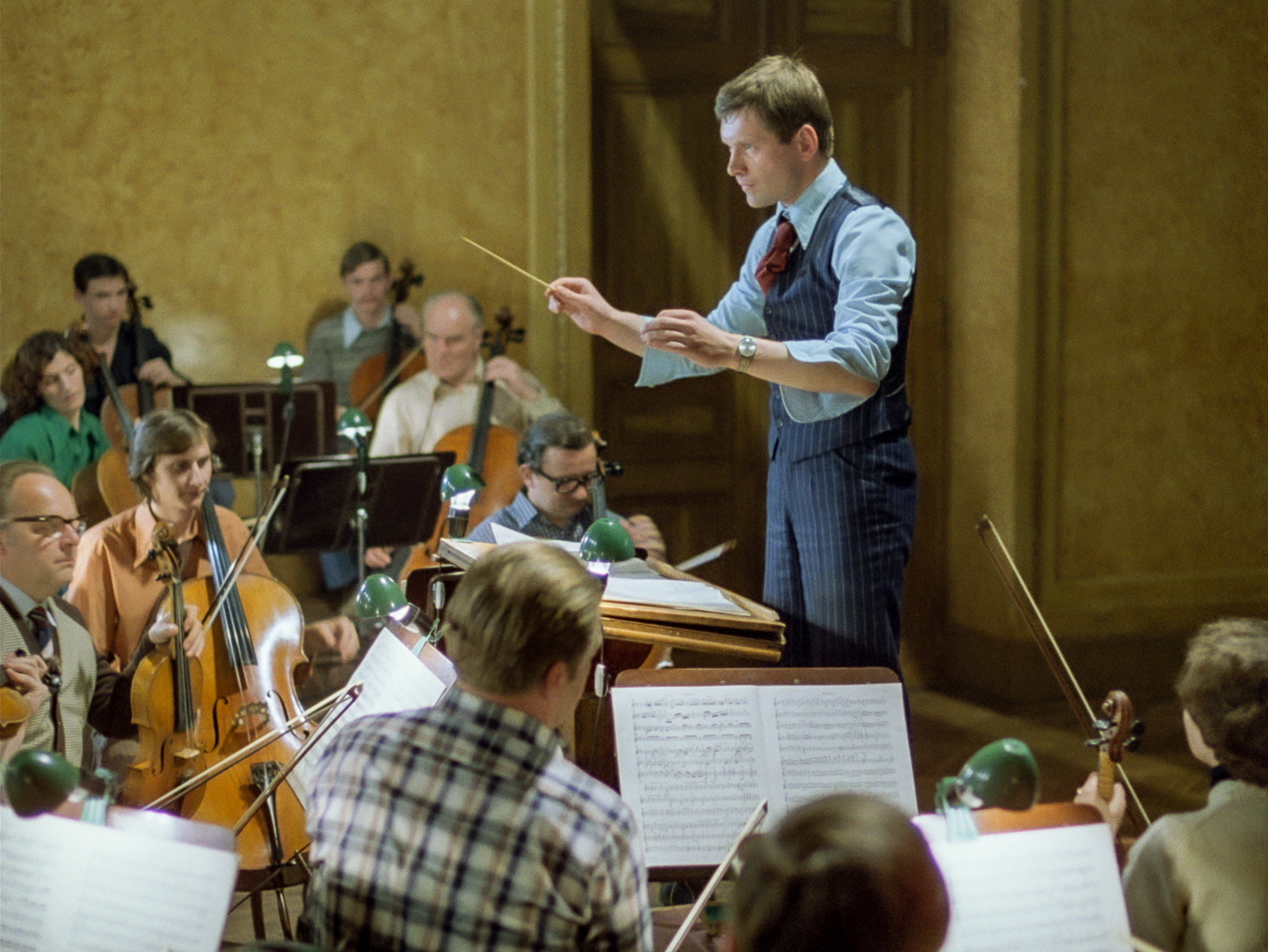 Kadr z filmu Dyrygent