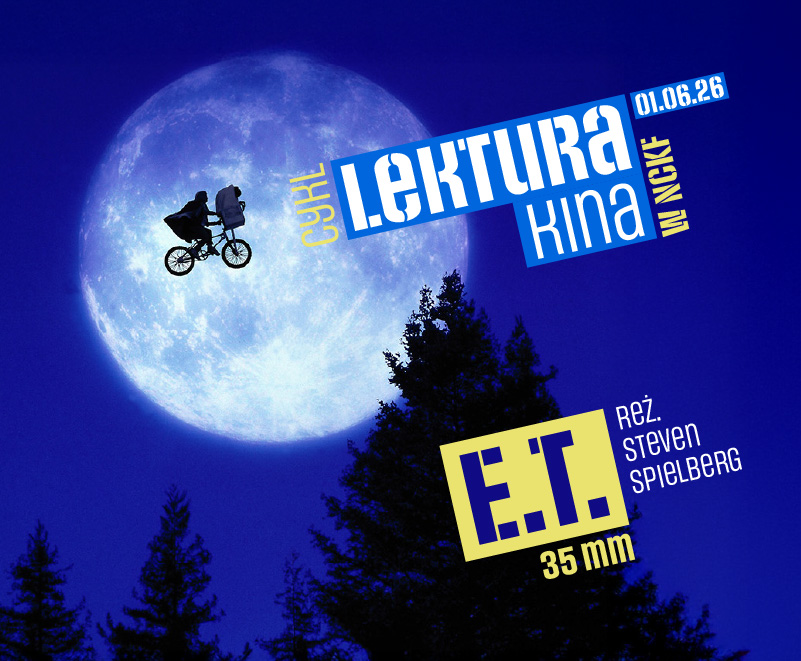 Lektura Kina: E.T. (1982) z taśmy 35 mm + spotkanie z autorką książki o pokojach dziecięcych w kinie fantastycznym