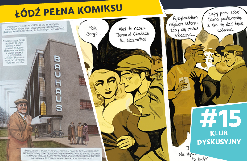 Łódź Pełna Komiksu #15. Sztuka w komiksie, komiks o sztuce Łódź Pełna Komiksu #15. Sztuka w komiksie, komiks o sztuce