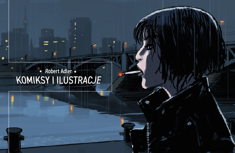 Robert Adler. Komiksy i ilustracje
