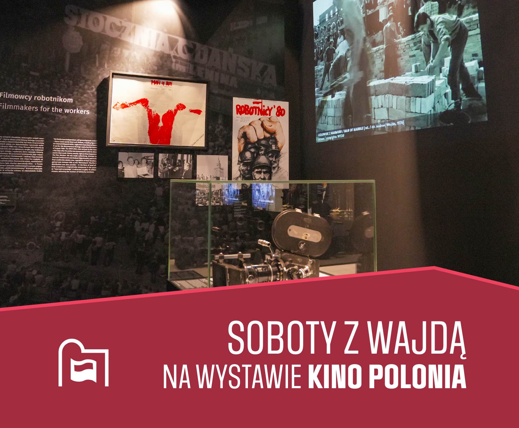 Soboty z Wajdą na wystawie Kino Polonia