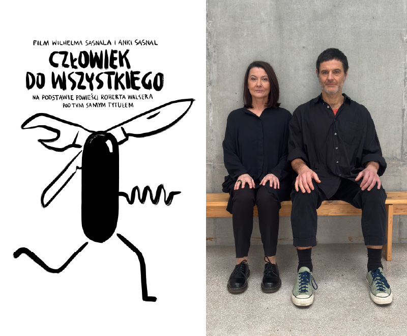 Człowiek do wszystkiego + spotkanie z Anką i Wilhelmem Sasnalami